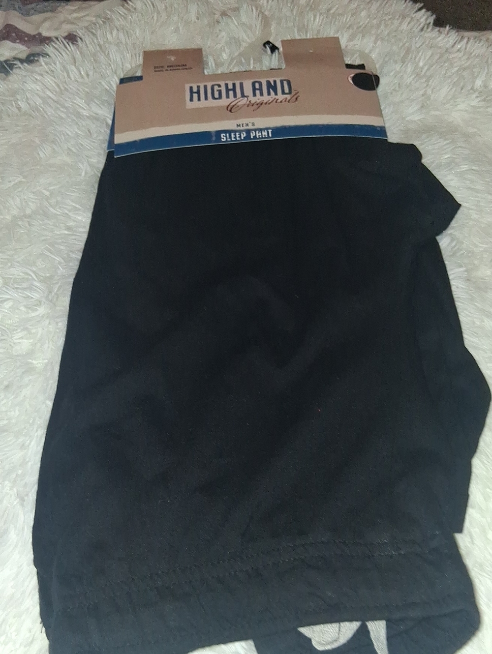 Men's Black Sleep Pants